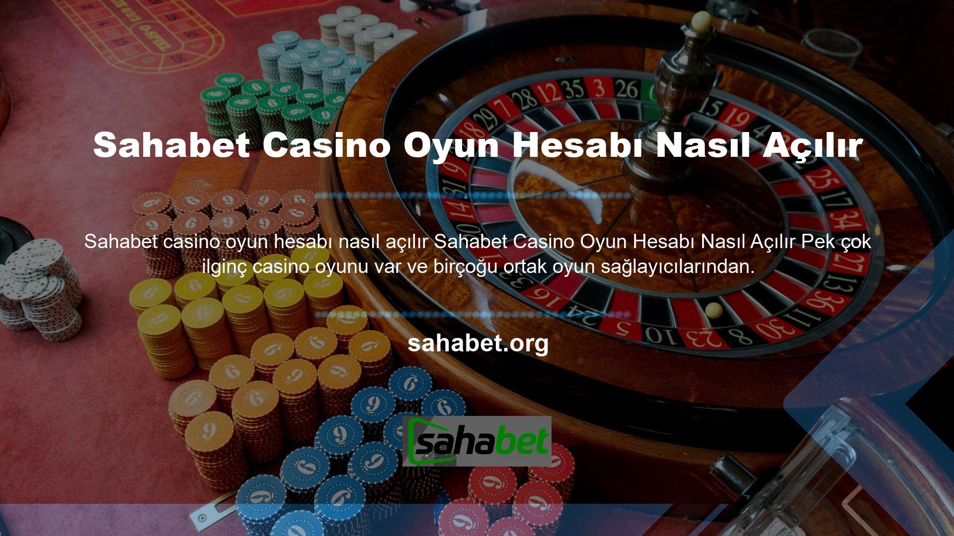 Benzer şekilde, Sahabet dünyanın en profesyonel oyun sağlayıcılarıyla olan ortaklıkları, her açıdan güvenilir bir casino sistemine sahip olmada önemli rol oynamaktadır