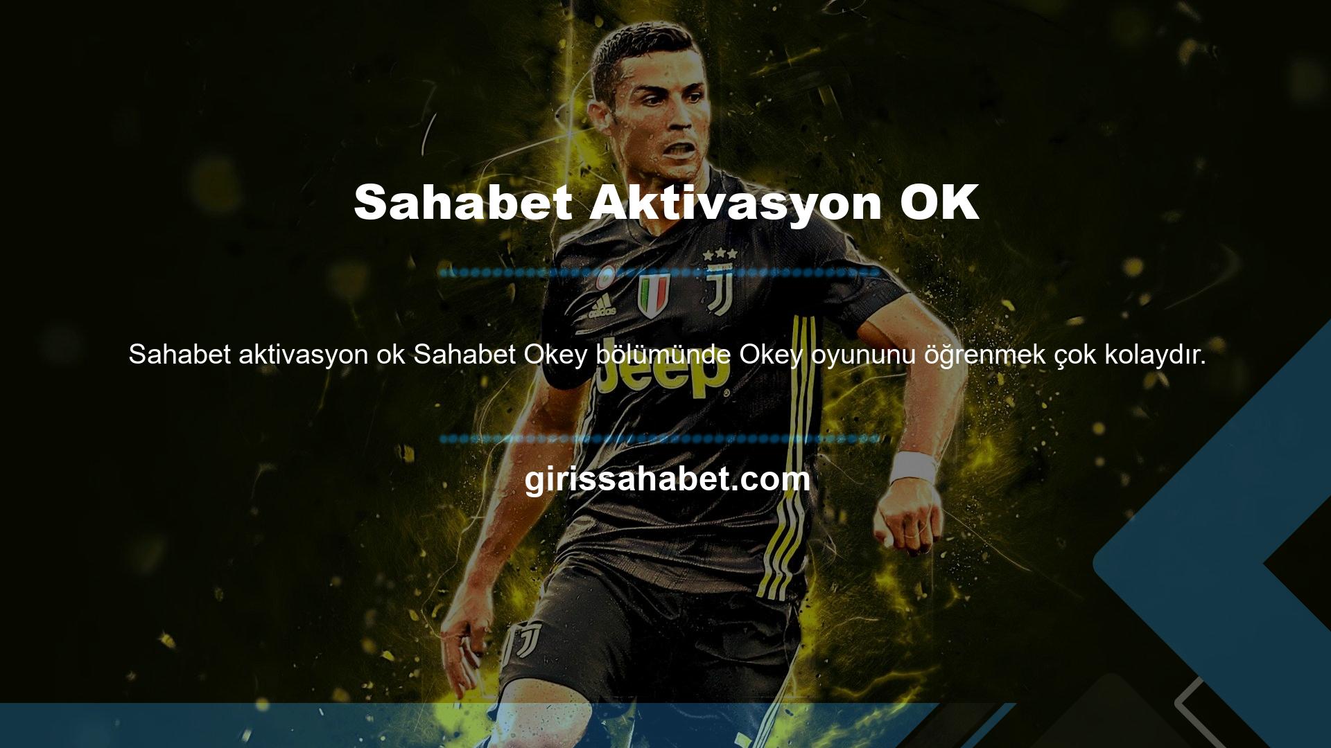Web sitesinde Okeyin Türk kültürüne özel olarak tasarlanmış birden fazla versiyonu bulunmaktadır