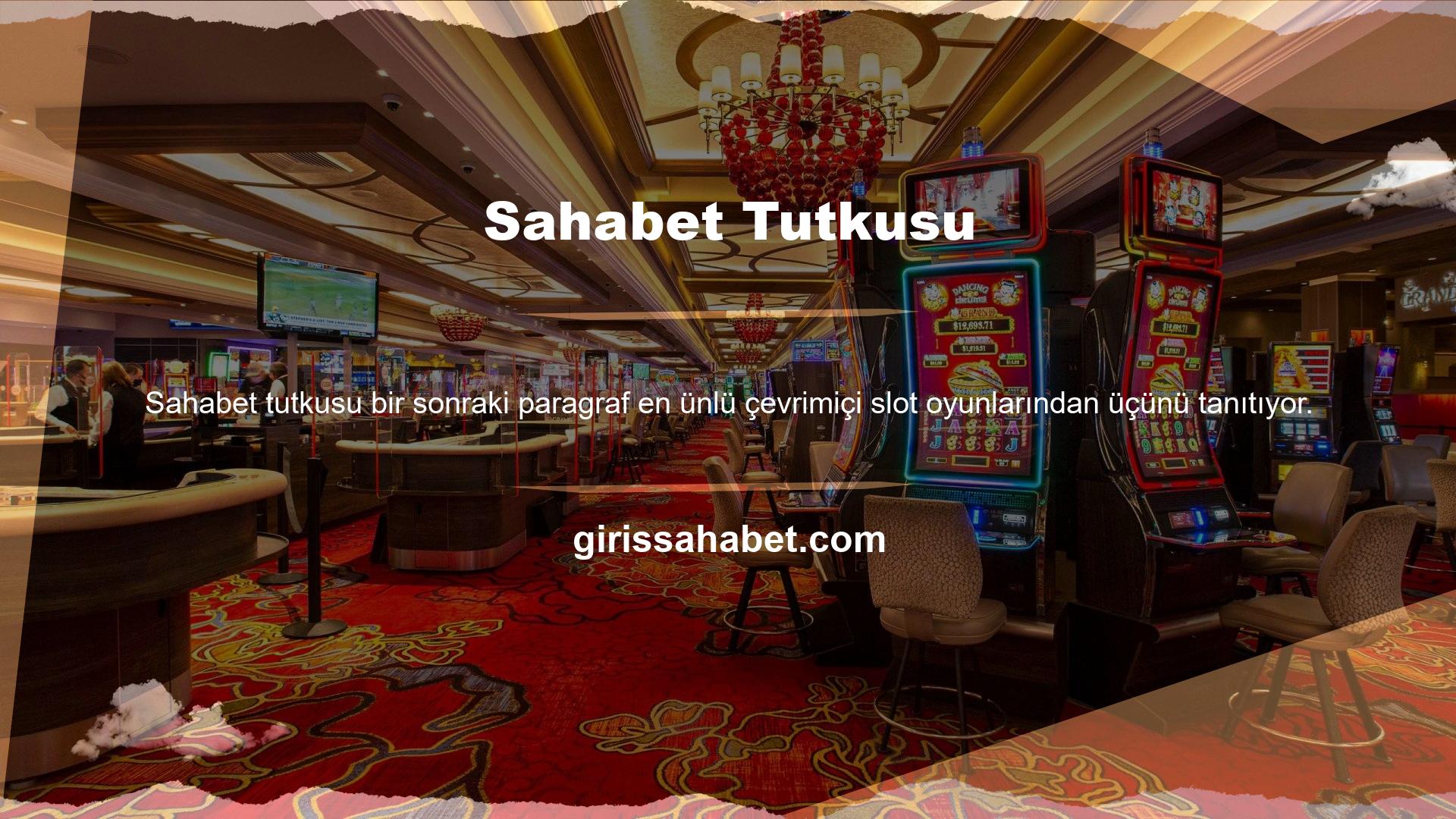 Çevrimiçi casino endüstrisi, büyük ölçüde slot makinesi casino oyunlarının kullanımına bağımlıdır